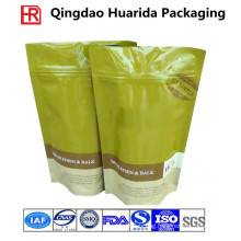 Food Grade Stand up Ziplock Tea/Coffee Plastic Packaging Bags